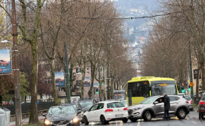 Saobraćajna nesreća u Sarajevu, stvorile se gužve u saobraćaju