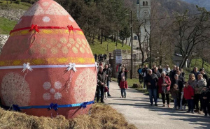 Kraljeva Sutjeska: Otkriveno najveće uskrsno jaje na Balkanu