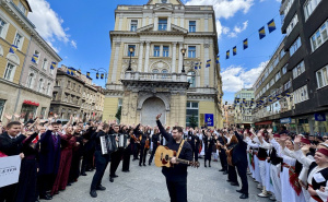 Sarajevu s' ljubavlju: Kulturno-umjetnička društva darovali građanima svečani defile