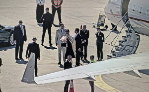 Objavljene prve fotografije: Dodik dočekao Donalda Trumpa Jr. na aerodromu