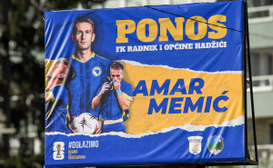 Mjesto gdje je sve počelo: Amar Memić dobio bilbord uz posebnu poruku