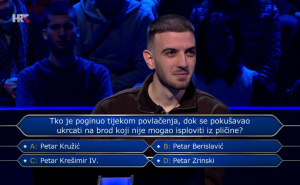 Osvojio prilično velik iznos: Mladi student oduševio u 'Milijunašu'