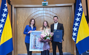 Lejli Njemčević uručena Državna nagrada za sport Bosne i Hercegovine