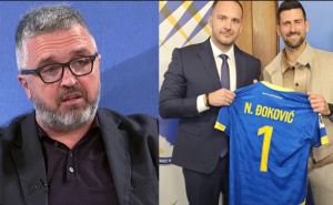Srbijanski novinar: "Nema Srbina koji je navijao za BiH protiv Italije, Đoković je propali teniser"