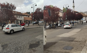 Saobraćajna nesreća na Baščaršiji: Automobilom udarila u ogradu na tramvajskom stajalištu