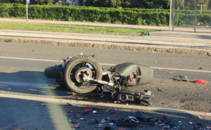 Saobraćajna nesreća u Sarajevu: Povrijeđen motociklista