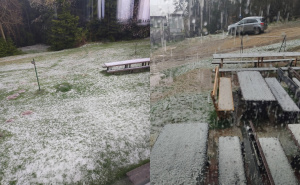 Sloveniju pogodilo nevrijeme s tučom: Fronta stiže prema Hrvatskoj