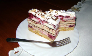 Jednostavna keks torta s višnjama: Savršen Recept za slatkiš koji se ne odbija