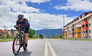 Dušan Rajović pobjednik biciklističke trke Beograd - Banja Luka