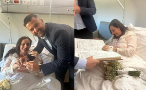 Neobična svadba u Istočnom Sarajevu: Ljubav Miroslava i Valentine jača od povrede