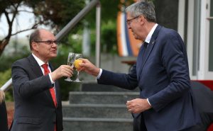 Christian Schmidt i Samir Avdić otvorili 'Daytonski trg mira'