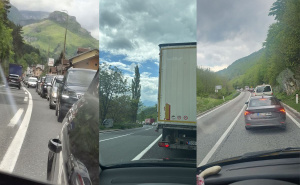 Kolaps pred Konjicom iz pravca Sarajeva: Semafor blokira saobraćaj