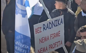 Završen protest radnika u Zenici: "Ovo je tek početak borbe"