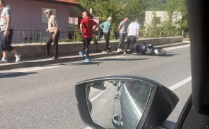 Udes kod Jablanice: Motociklista pao s motora