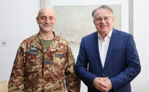 Premijer Nermin Nikšić razgovarao s komandatom EUFOR-a Mauriziom Frondom
