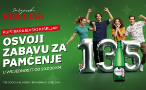 Nagradna igra: Za 135 godina Sarajevski kiseljak poklanja  uspomene za cijeli život