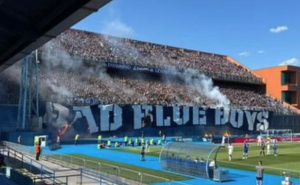 Haos u Zagrebu: Torcida zapalila glavni transparent BBB, pa onda istakli žestoku poruku