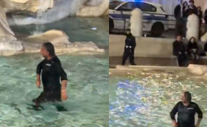 Novčana kazna i doživotna zabrana prilaska: Turista se "osvježio" u Fontani di Trevi