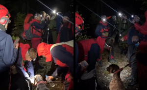 Devet pripadnika GSS i pas Nera spasili 5 mladih planinara s Prenja: Pogledajte dramatičnu akciju