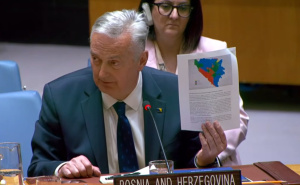 Lagumdžija pokazao mapu BiH: "Bećirović nije iskoristio pozornicu za predizbornu kampanju"