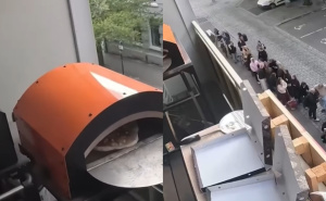 Ima posla ko hoće da radi: Muškarac u Oslu napravio pizzeriju na balkonu