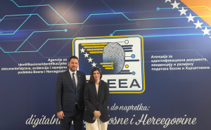 Sabina Ćudić posjetila Centar IDDEEA-e: "Bitan segment sigurnosti i funkcionalnosti države"