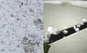 Jako nevrijeme pogodilo grad u Srbiji: Vjetar lomio grane, padali komadi leda