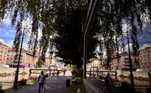Sarajevo pod oblacima: Mirna šetnja i opuštena atmosfera u centru grada