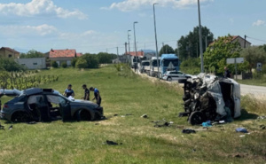 Saobraćajna nesreća u Čitluku: Vozilo sletilo s ceste, povrijeđene tri osobe