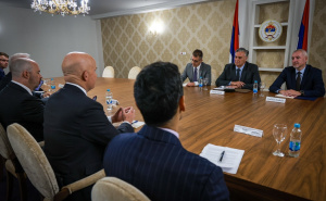 Američki kongresmeni se sastali sa Sinišom Karanom: Istakli važnost ustavnog poretka BiH