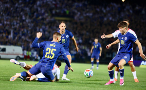 Uživo s Koševa sa utakmice uoči Mundijala: BiH - S. Makedonija 0:0, 30.000 navijača uz Zmajeve
