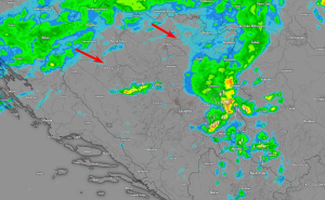 Meteorolozi najavili: Večeras obilne padavine i grmljavinske oluje u cijeloj zemlji