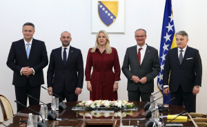 Uoči sjednice PIC-a: Članovi Predsjedništva BiH se sastali sa francuskim i njemačkim ministrima
