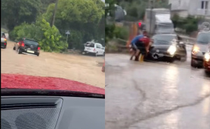 Nevrijeme u susjedstvu: Automobili upali u šahtove, vjetar čupao ogradu s mosta