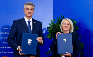 Krišto i Plenković potpisali važan ugovor u Sarajevu: "Dobijamo pet novih graničnih prijelaza"