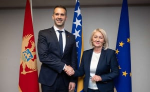 Krišto se u Sarajevu sastala sa Milojkom Spajićem: Razgovarali o projektima od zajedničkog interesa