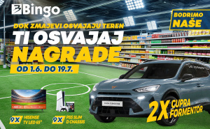 Objavljeni prvi dobitnici velike nagradne igre "Bodrimo naše"