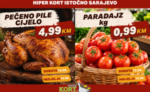 Vikend ušteda u Hiper KORTu: Omiljene namirnice po cijenama koje se ne propuštaju
