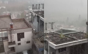 Jako nevrijeme s gradom pogodilo Sarajevo: Izgledalo kao da pada snijeg