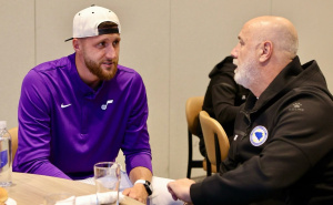 Jusuf Nurkić posjetio Zmajeve: Pružio podršku pred važan meč sa Švajcarskom
