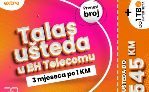 Najbolja akcija za sve: Uhvati Talas ušteda uz BH Telecom