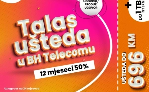 Najbolja akcija za sve: Uhvati Talas ušteda uz BH Telecom