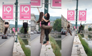 Privukle veliku pažnju: Sestre gimnastičarke izvele nesvakidašnji performans u Sarajevu
