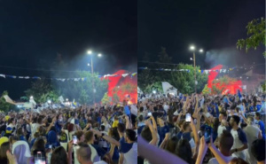 Slavilo se i u Mostaru: Baklje, pjesma i euforija nakon pobjede BiH i plasmana Zmajeva