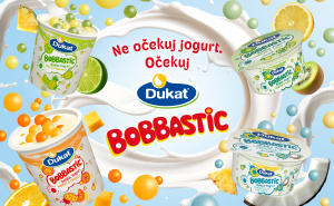 Dukat: Ne očekuj običan jogurt. Očekuj Bobbastic senzaciju!