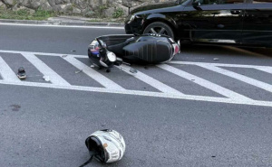 Saobraćajna nesreća kod Sarajeva: Motociklista teško povrijeđen