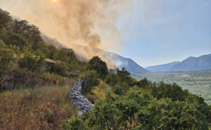 Požar iz okolnih sela se širi prema Trebinju: Vatrogasci pozivaju mještane da im pomognu