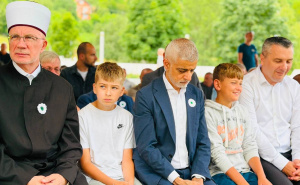 Sadiq Khan stigao u Potočare: Odao počast žrtvama genocida u Srebrenici