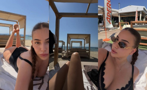 Kćerka poznatog pjevača u ljetnom izdanju: Una Čolić podijelila fotografije s plaže