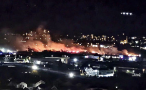 Vatrogasci tokom noći u Mostaru vodili veliku borbu s požarima